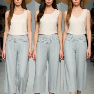 All Dolled Up light Blue Capris-New with tags